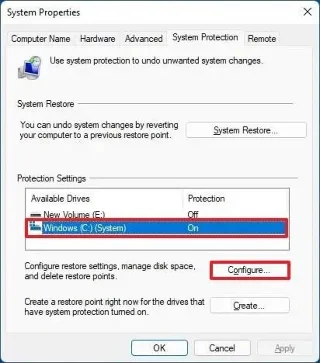 Kaip sukurti sistemos atkūrimo tašką sistemoje „Windows 11“