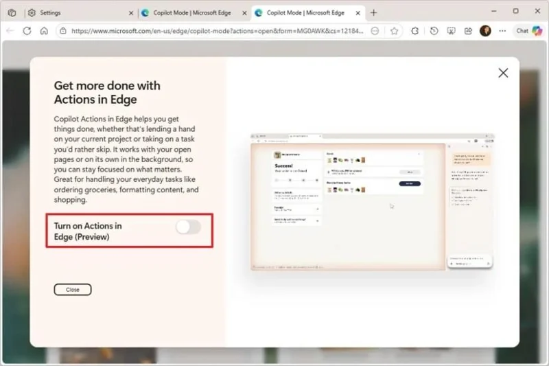 Як увімкнути або вимкнути режим Copilot для Microsoft Edge у Windows 11