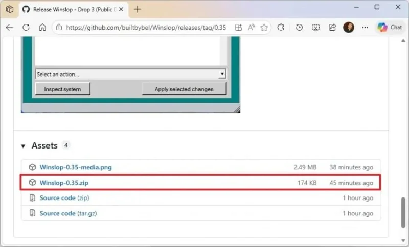 Kaip naudoti „Winslop“, norint pašalinti dirbtinio intelekto funkcijas sistemoje „Windows 11“
