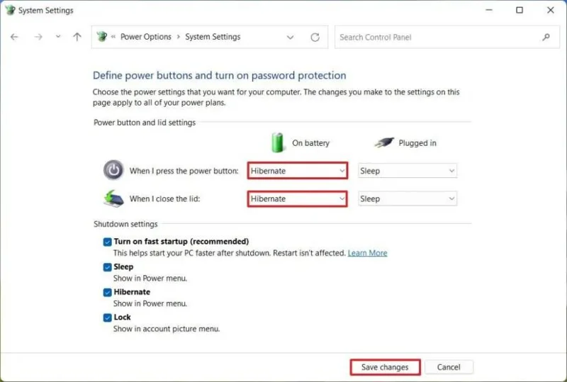 Kaip įjungti hibernate režimą sistemoje „Windows 11“