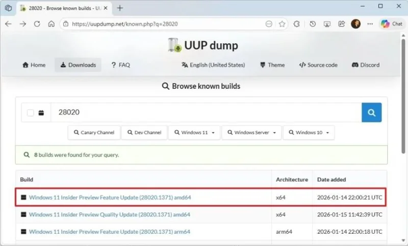 Як завантажити ISO-файл Windows 11 26H1