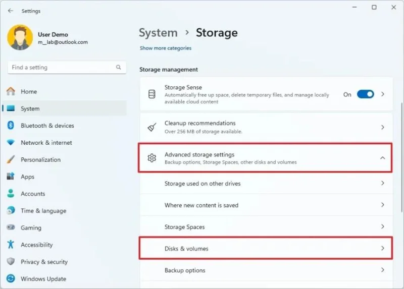 Kaip pakeisti skaidinio dydį sistemoje „Windows 11“