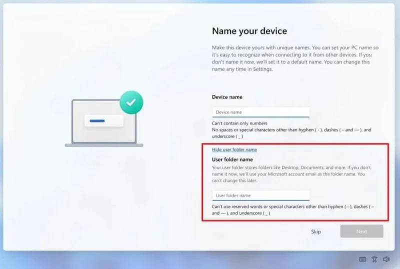 26300.8068 (KB5079464) versija, skirta „Windows 11 26H2“, pagerina išskleidimo funkciją ir sąranką (kūrėjams)