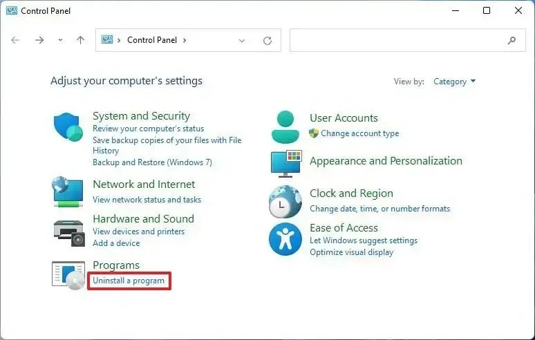 Kaip pašalinti programas sistemoje „Windows 11“