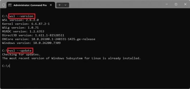 Як оновити ядро ​​WSL у Windows 11