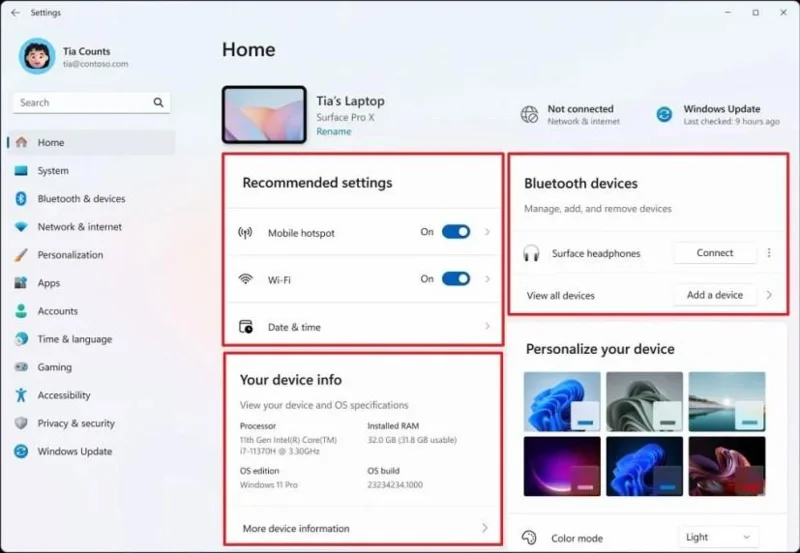 „Windows 11“ versija 26120.2992 (KB5050083) su naujomis dirbtinio intelekto funkcijomis kūrėjų kanale
