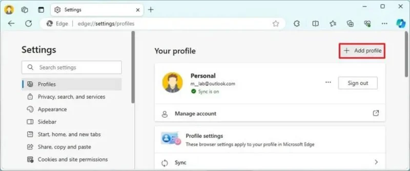 Як створити кілька профілів у Microsoft Edge