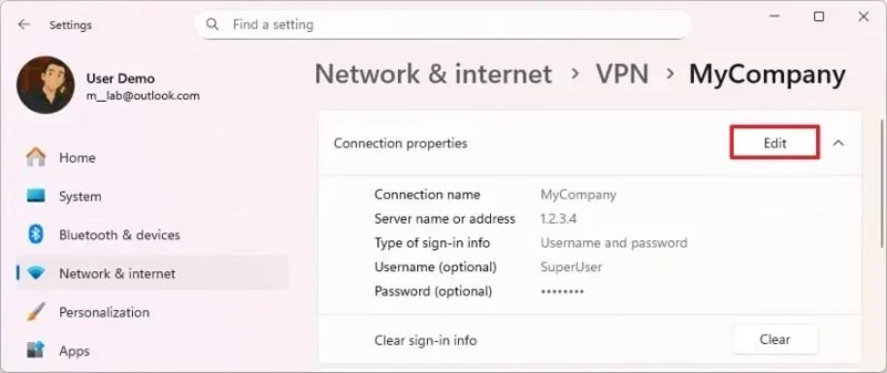 Як налаштувати VPN-з’єднання у Windows 11