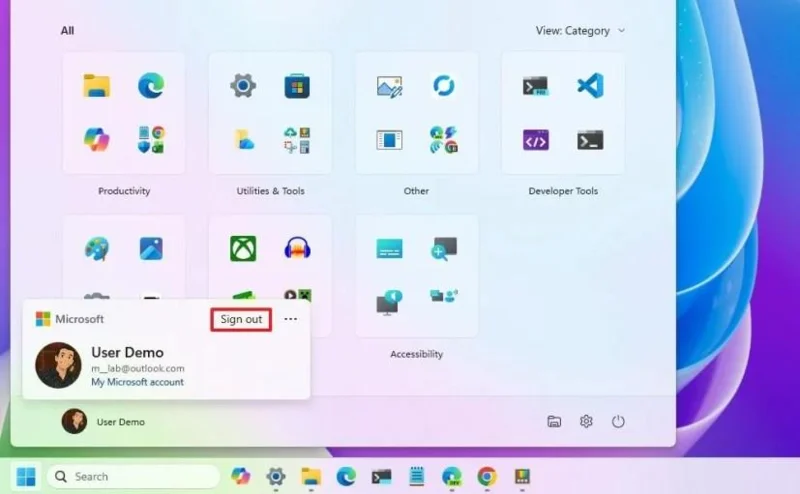 Як заблокувати, вийти з системи та переключити користувачів у Windows 11