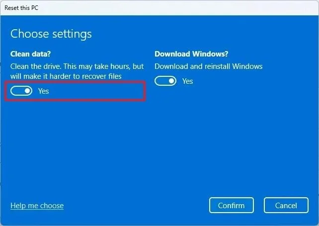 Kaip atkurti „Windows 11“ gamyklinius nustatymus, pašalinant viską