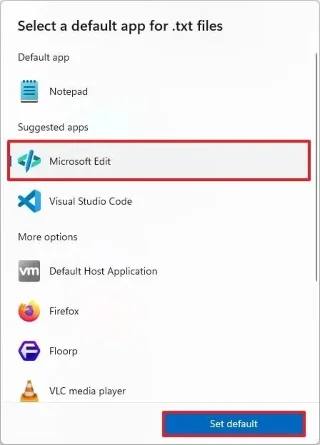 Muistio-ohjelman korvaaminen Microsoft Editillä Windows 11:ssä (ja miksi)
