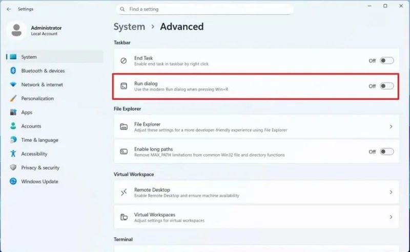 A Microsoft végre modernizálja a Futtatás párbeszédpanelt a Windows 11-en A Microsoft végre modernizálja a Futtatás párbeszédpanelt a Windows 11-en