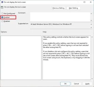 Як вимкнути екран блокування у Windows 11