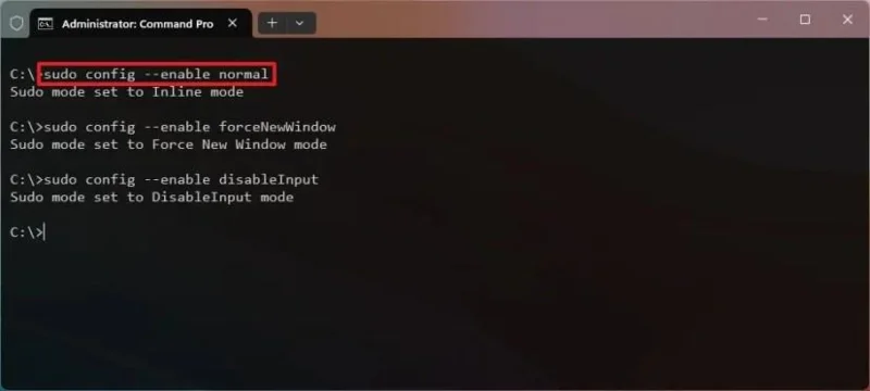 Kaip įjungti „Sudo“ sistemoje „Windows 11“