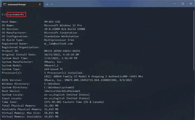 Kaip patikrinti kompiuterio specifikacijas sistemoje „Windows 11“