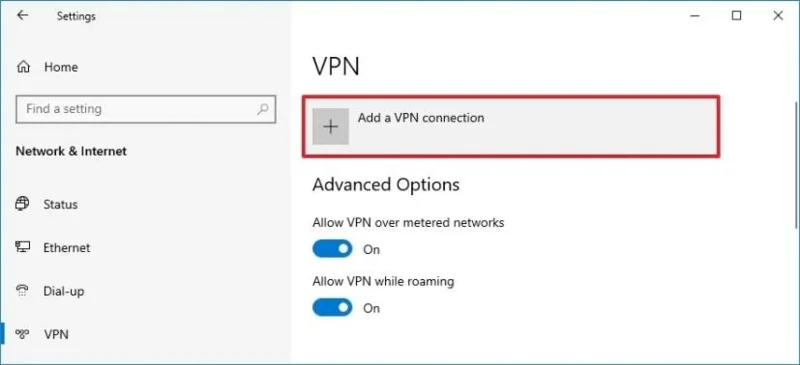 Як налаштувати VPN-з’єднання у Windows 10