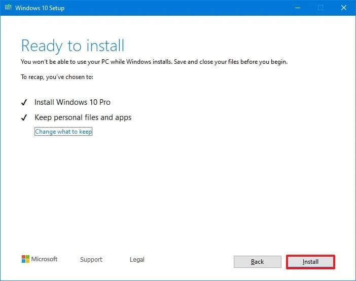 Kaip atnaujinti „Windows 10“ į LTSC neprarandant duomenų