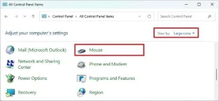 Kaip pakeisti pelės žymeklio spalvą sistemoje „Windows 11“