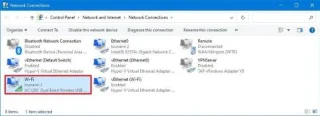 Hogyan lehet gyorsan megtudni a Wi-Fi jelszót a Windows 10 rendszeren