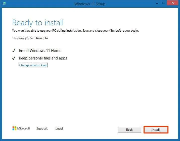 Kaip atnaujinti iš „Windows 8.1“ į „Windows 11“