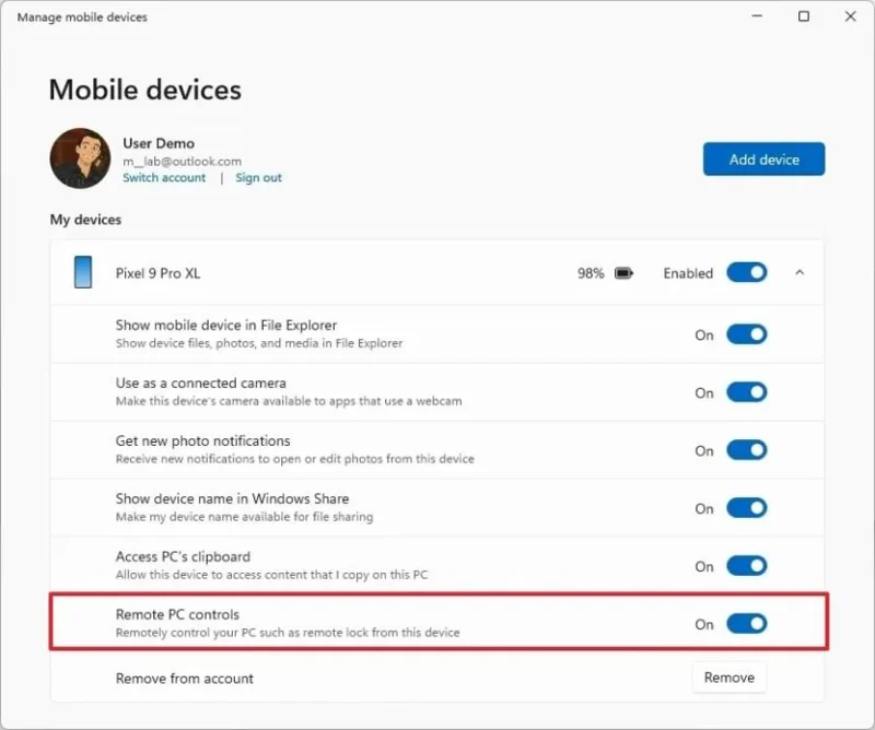Як дистанційно заблокувати ПК з Windows 11 за допомогою телефону Android