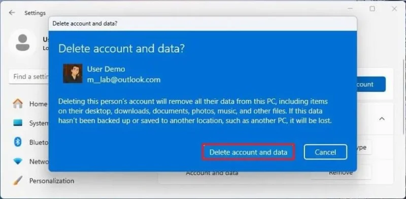 Як перейти з облікового запису Microsoft на локальний обліковий запис у Windows 11