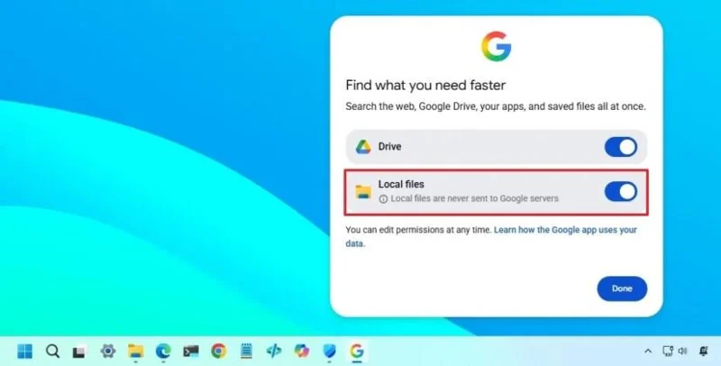 Як встановити новий десктопний додаток Google для Windows 11 з інтеграцією Gemini AI та пошуку файлів