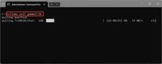 Sådan installeres Google Gemma 3 (eller 3n) AI-model på Windows 11