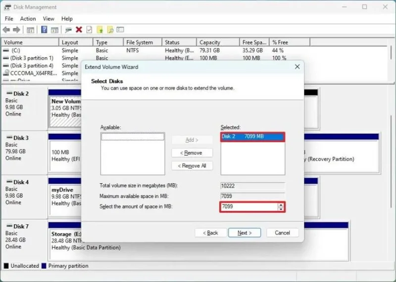 Kaip pakeisti skaidinio dydį sistemoje „Windows 11“