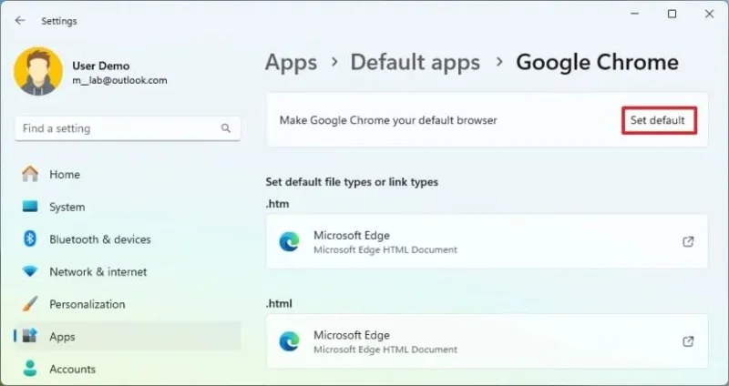 Sådan indstiller du Chrome som standardbrowser i Windows 11 Sådan indstiller du Chrome som standardbrowser i Windows 11