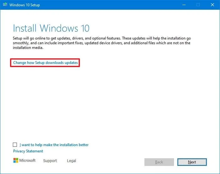 Atlikite švarų „Windows 10“ (2026) diegimą