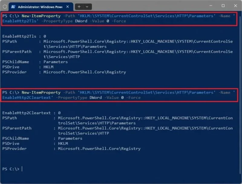 Jak opravit problém s LocalHost po instalaci aktualizace KB5066835 ve Windows 11