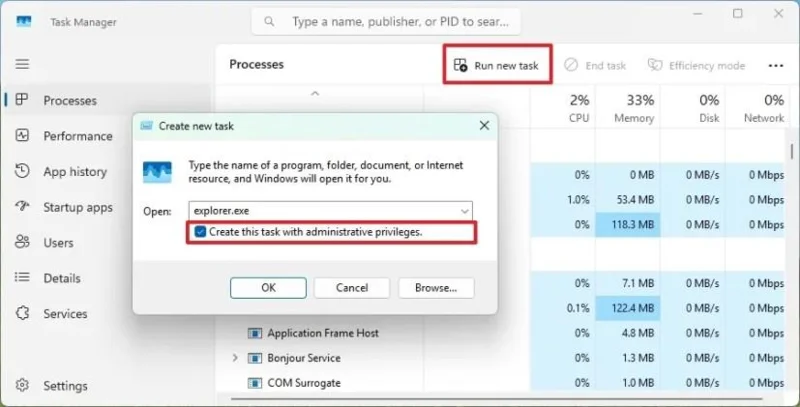 Kaip paleisti bet kurią programą kaip administratorių sistemoje „Windows 11“, 10