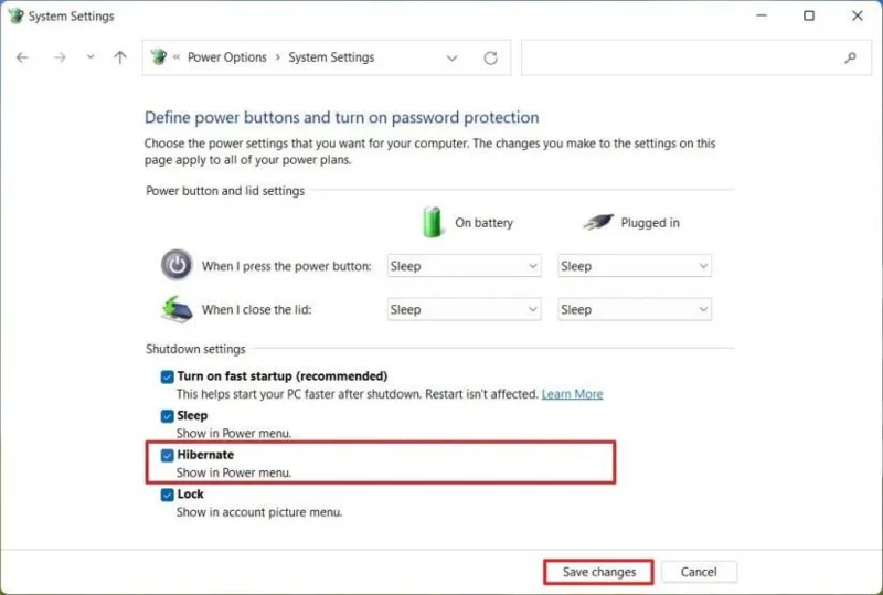 Kaip įjungti hibernate režimą sistemoje „Windows 11“