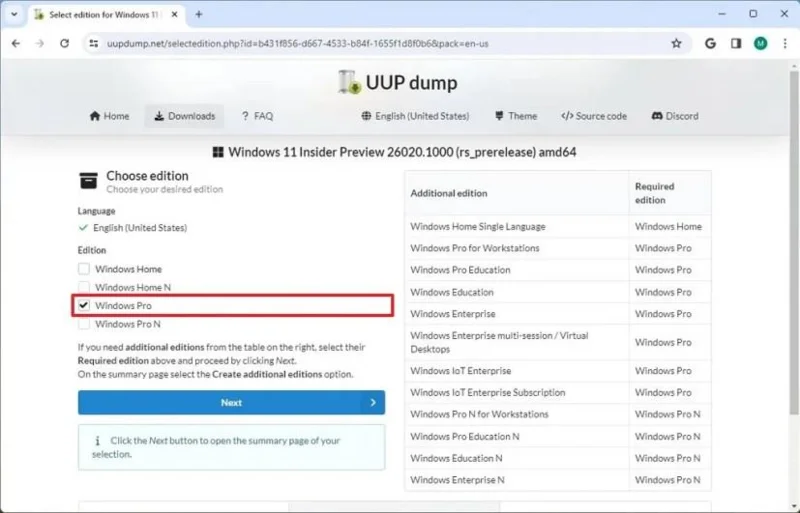 Atsisiųskite „Windows 11“ ISO (versijos 26300.8142, 26220.8138, 28020.1797) naudodami UUP Dump
