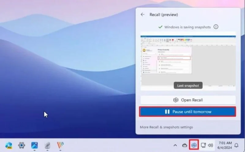 4 greiti būdai, kaip visam laikui išjungti „Windows Recall“ sistemoje „Windows 11“
