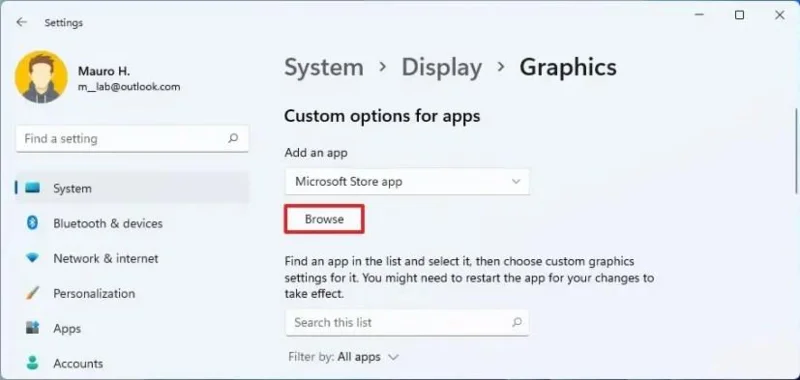 Jak nastavit výchozí grafickou kartu pro aplikace ve Windows 11