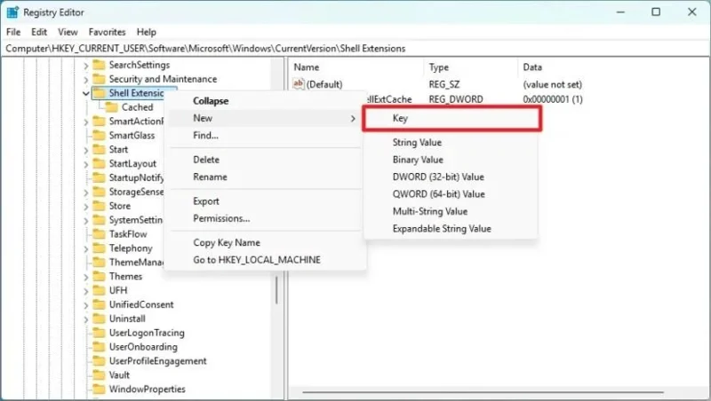 Kaip pašalinti „Ask Copilot“ iš failų naršyklės kontekstinio meniu sistemoje „Windows 11“