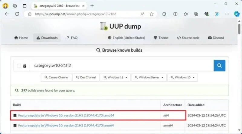 Kaip atsisiųsti senesnes „Windows 10“ (2026 m.) ISO versijas