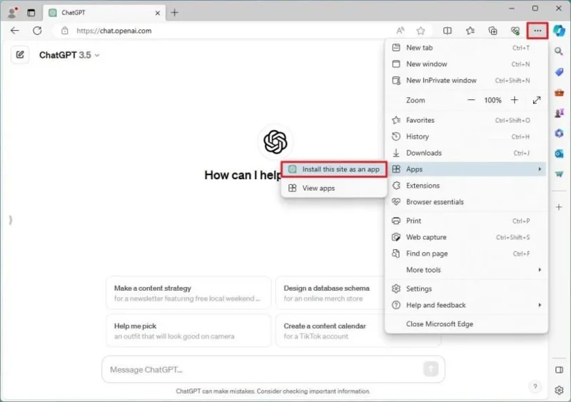 Як встановити додаток ChatGPT на Windows 11, 10
