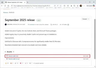 Jak stáhnout ISO soubor Tiny11 pro Windows 11 25H2
