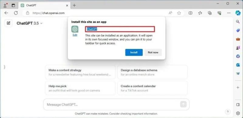Як встановити додаток ChatGPT на Windows 11, 10