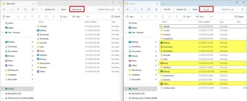 Fiókproblémák megoldása profilváltással Windows 11 rendszeren
