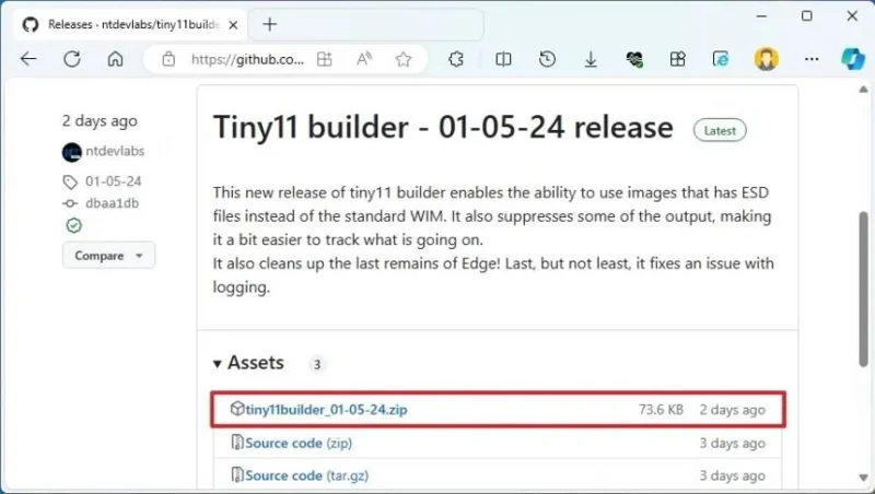 Kaip naudoti „Tiny11 Builder“ norint sukurti pasirinktinį „Windows 11“ ISO be nereikalingų programų