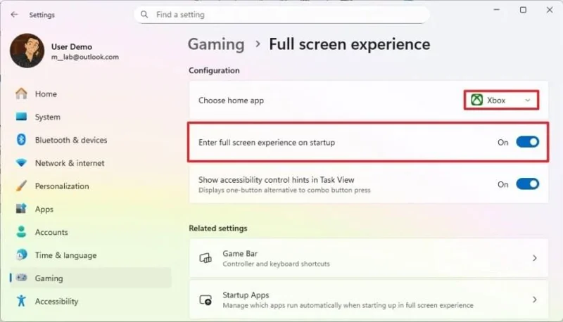 Įjunkite „Xbox“ viso ekrano režimą bet kuriame standartiniame kompiuteryje su „Windows 11 25H2“