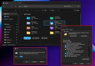 Hogyan engedélyezhetőek az új sötét módú vizuális elemek a Windows 11-ben
