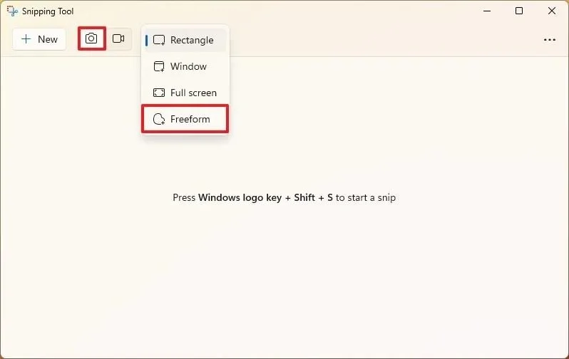 Kaip padaryti ekrano kopiją sistemoje „Windows 11“ naudojant iškarpų įrankį