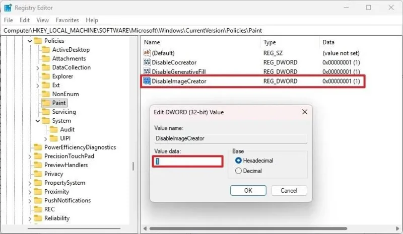 Як вимкнути функції штучного інтелекту в програмі Paint у Windows 11