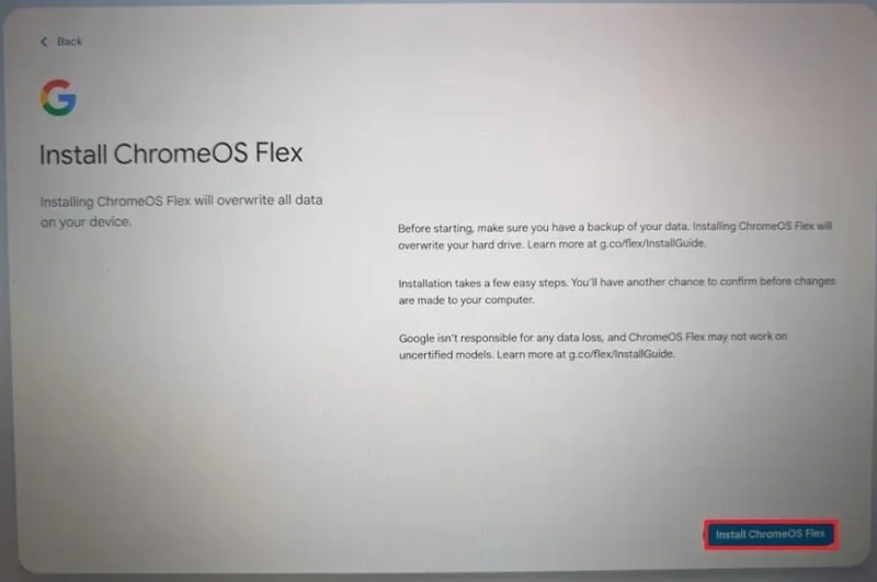Kaip įdiegti „ChromeOS Flex“, kad galėtumėte perjungti iš „Windows 10“ į „Windows“