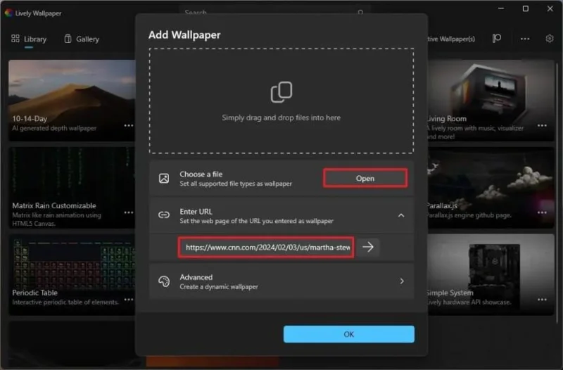Sådan indstiller du levende skrivebordsbaggrunde i Windows 11